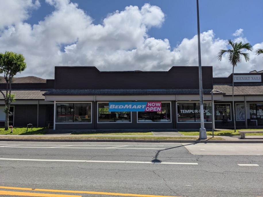 kailua bedmart store exterior