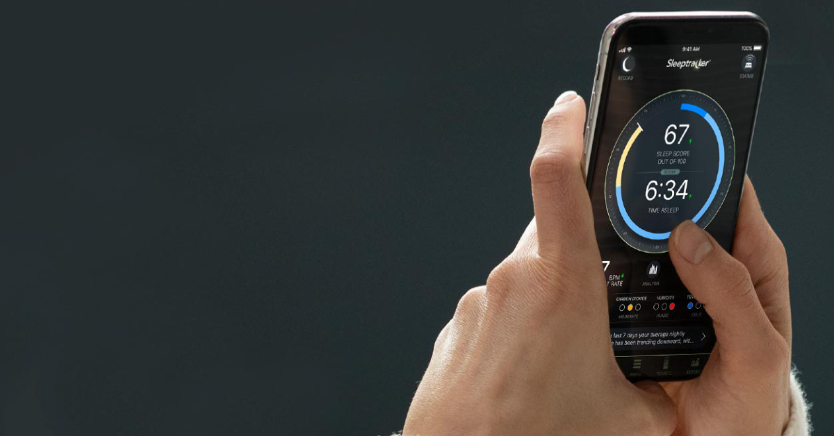 iPhone Sleep Tracker App