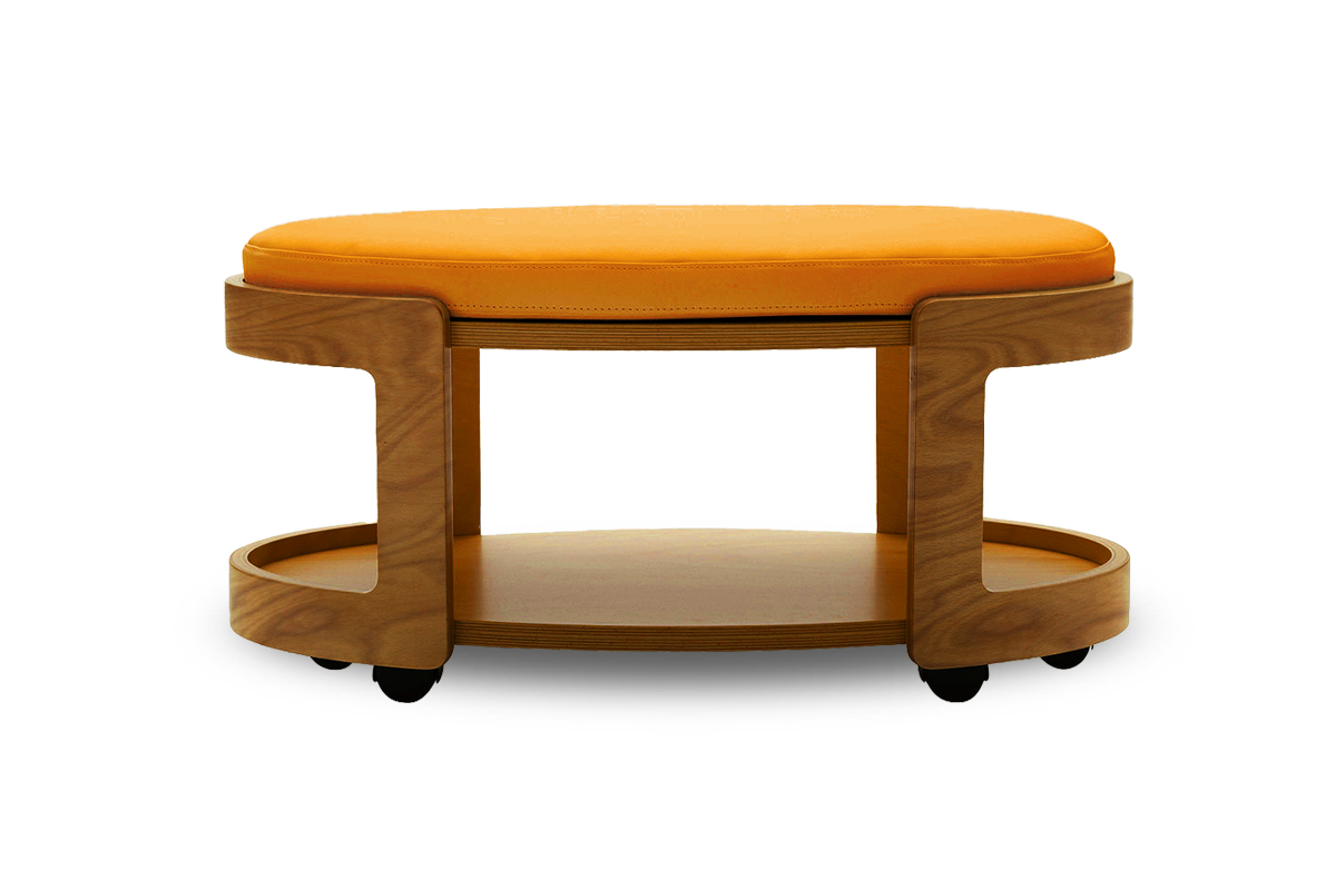 Stressless® Oval Ottoman Clementine - BedMart