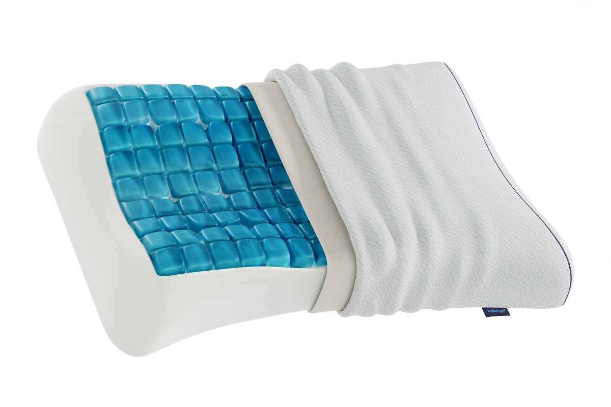 Technogel Contour Pillow | Cooling Neck & Shoulder Support