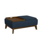 Aria Navy Ottoman